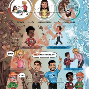 Rots en water weerbaarheid poster